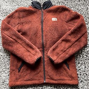 North Face sherpa zip up